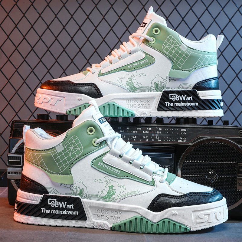 RALO Men’s Easy-Wear High-Top Casual Sports Shoes - RALO COLLECTION STUDIO