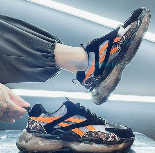 RALO Collection Men’s Korean Style Platform Sneakers – Height Increasing Low-Cut Casual Running - RALO COLLECTION STUDIO