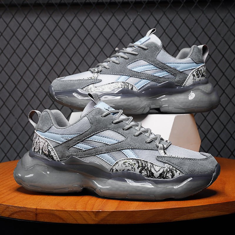 RALO Collection Men’s Korean Style Platform Sneakers – Height Increasing Low-Cut Casual Running - RALO COLLECTION STUDIO