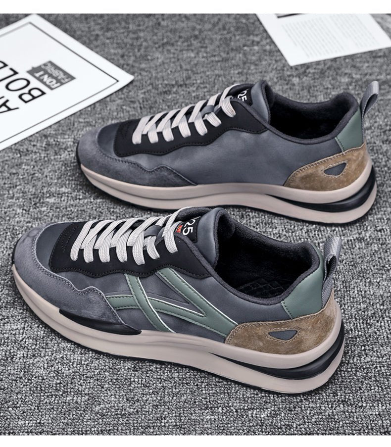 Men’s Sports Casual Lace-Up Sneakers – Breathable Mesh Comfort - RALO COLLECTION STUDIO