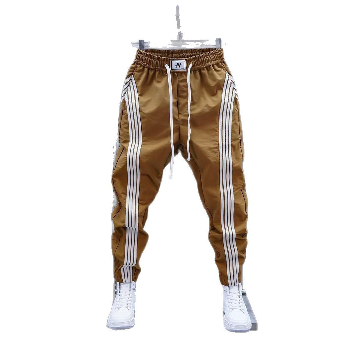 Mens Striped Jogger Casual Pants - RALO COLLECTION STUDIO