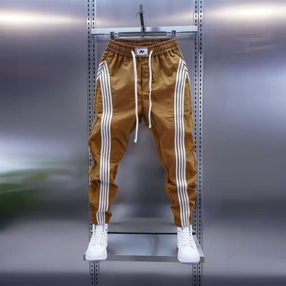 Mens Striped Jogger Casual Pants - RALO COLLECTION STUDIO