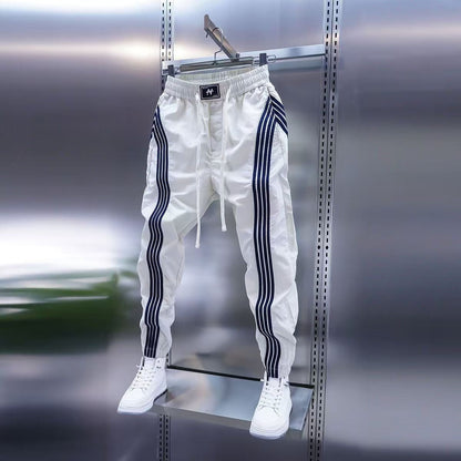 Mens Striped Jogger Casual Pants - RALO COLLECTION STUDIO