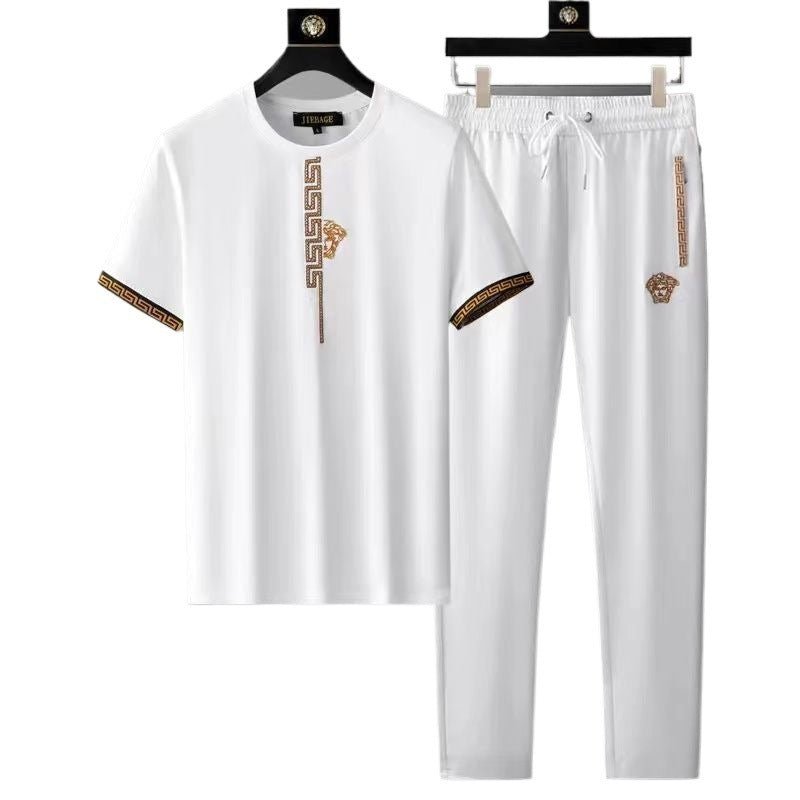 Mens Stylish Short-sleeve Pants Set - RALO COLLECTION STUDIO