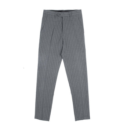 Men's Thickened AutumnWinter Striped Textured Casual Trousers - RALO COLLECTION STUDIO