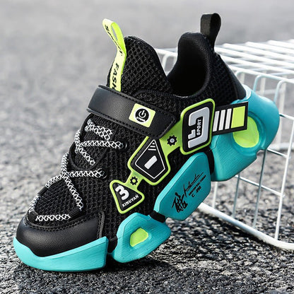 Mesh Fly Woven Velcro Breathable Sneakers - RALO COLLECTION STUDIO