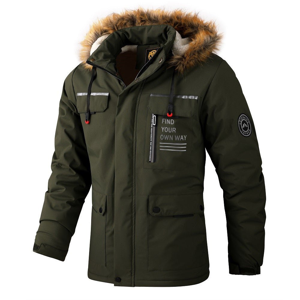 Mid-length Casual Jacket Knee-length Parka - RALO COLLECTION STUDIO