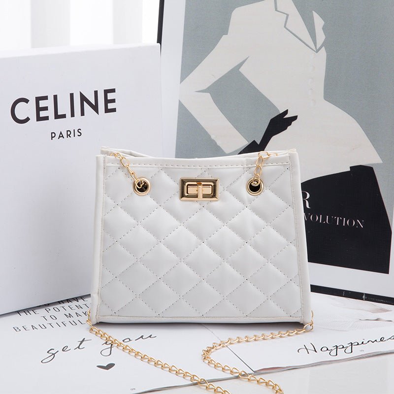 Mini Chain Shoulder Bags Rhombus Sewing Small Square Bags For Women - RALO COLLECTION STUDIO