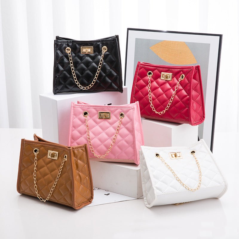 Mini Chain Shoulder Bags Rhombus Sewing Small Square Bags For Women - RALO COLLECTION STUDIO