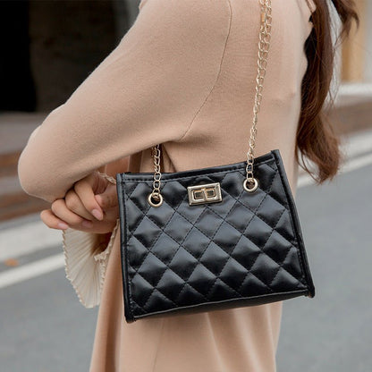 Mini Chain Shoulder Bags Rhombus Sewing Small Square Bags For Women - RALO COLLECTION STUDIO