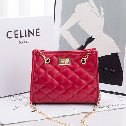 Mini Chain Shoulder Bags Rhombus Sewing Small Square Bags For Women - RALO COLLECTION STUDIO