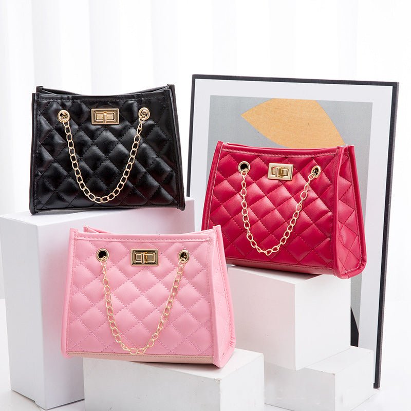 Mini Chain Shoulder Bags Rhombus Sewing Small Square Bags For Women - RALO COLLECTION STUDIO