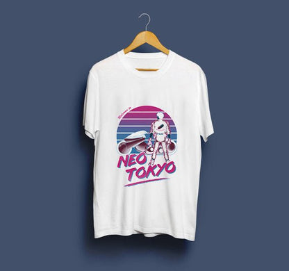 Neo Tokyo Awesome Guys T Shirt Man New Akira The Capsule T-Shirt Japan Anime Custom Tee Company T-shirts For Men - RALO COLLECTION STUDIO