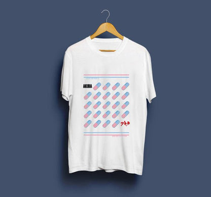 Neo Tokyo Awesome Guys T Shirt Man New Akira The Capsule T-Shirt Japan Anime Custom Tee Company T-shirts For Men - RALO COLLECTION STUDIO