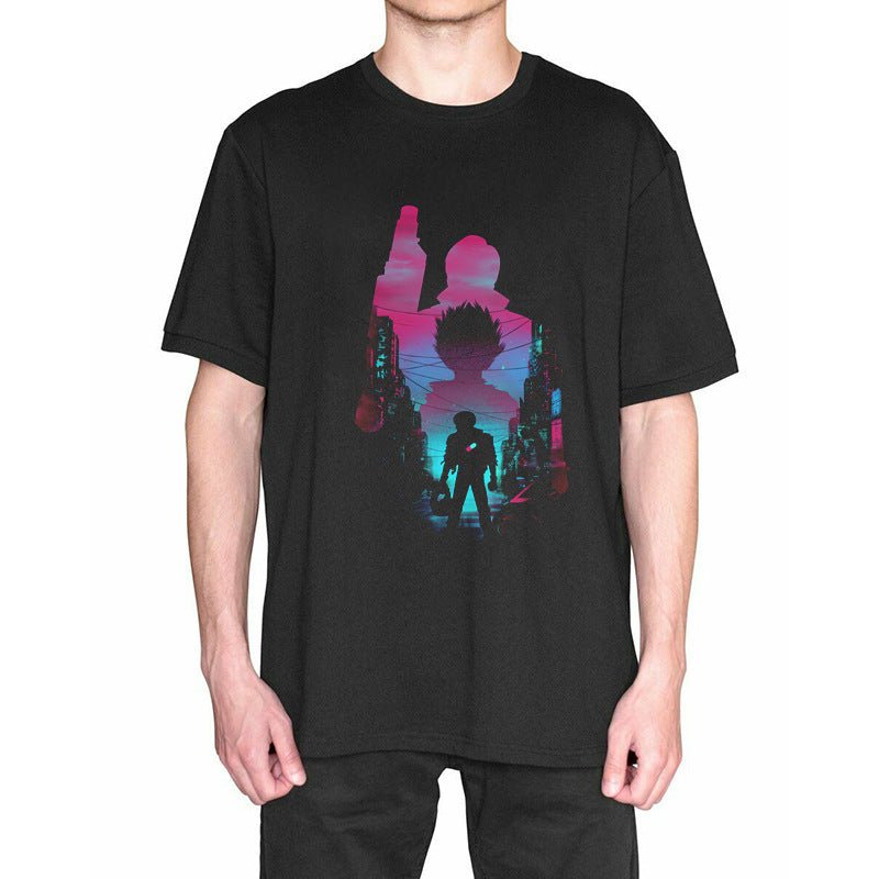 Neo Tokyo Awesome Guys T Shirt Man New Akira The Capsule T-Shirt Japan Anime Custom Tee Company T-shirts For Men - RALO COLLECTION STUDIO