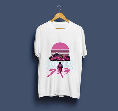 Neo Tokyo Awesome Guys T Shirt Man New Akira The Capsule T-Shirt Japan Anime Custom Tee Company T-shirts For Men - RALO COLLECTION STUDIO