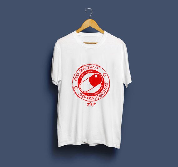 Neo Tokyo Awesome Guys T Shirt Man New Akira The Capsule T-Shirt Japan Anime Custom Tee Company T-shirts For Men - RALO COLLECTION STUDIO