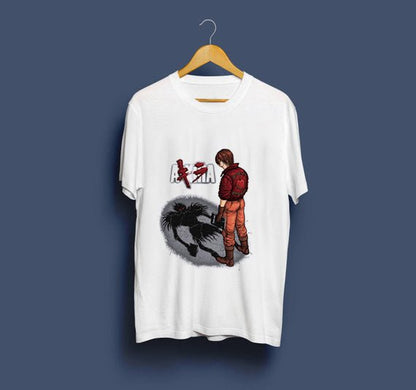 Neo Tokyo Awesome Guys T Shirt Man New Akira The Capsule T-Shirt Japan Anime Custom Tee Company T-shirts For Men - RALO COLLECTION STUDIO