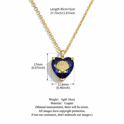 Ocean-style 12-zodiac Birthstone Necklace Light Luxury And Versatile - RALO COLLECTION STUDIO