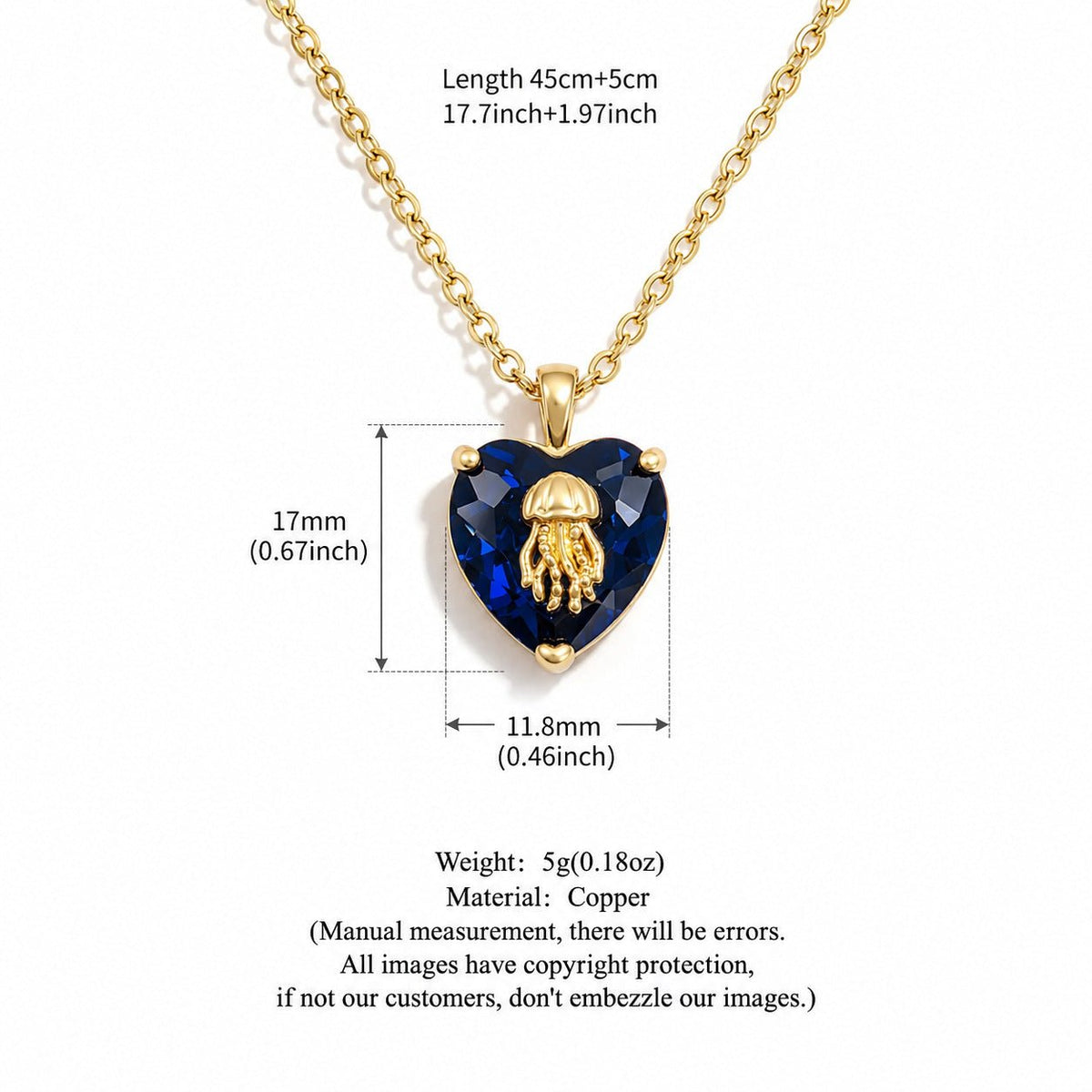 Ocean-style 12-zodiac Birthstone Necklace Light Luxury And Versatile - RALO COLLECTION STUDIO