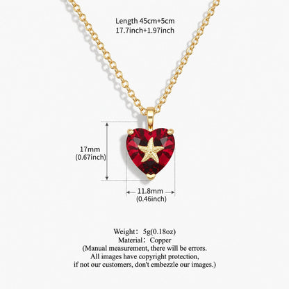 Ocean-style 12-zodiac Birthstone Necklace Light Luxury And Versatile - RALO COLLECTION STUDIO