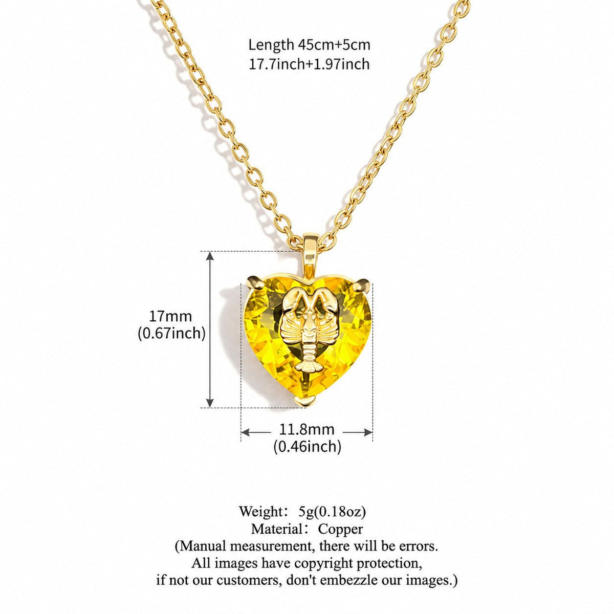 Ocean-style 12-zodiac Birthstone Necklace Light Luxury And Versatile - RALO COLLECTION STUDIO