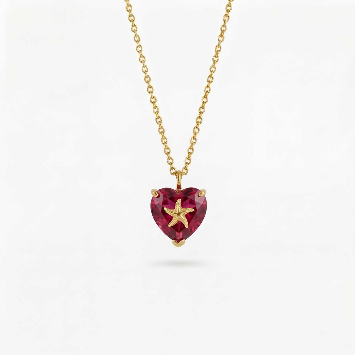 Ocean-style 12-zodiac Birthstone Necklace Light Luxury And Versatile - RALO COLLECTION STUDIO