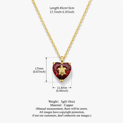 Ocean-style 12-zodiac Birthstone Necklace Light Luxury And Versatile - RALO COLLECTION STUDIO