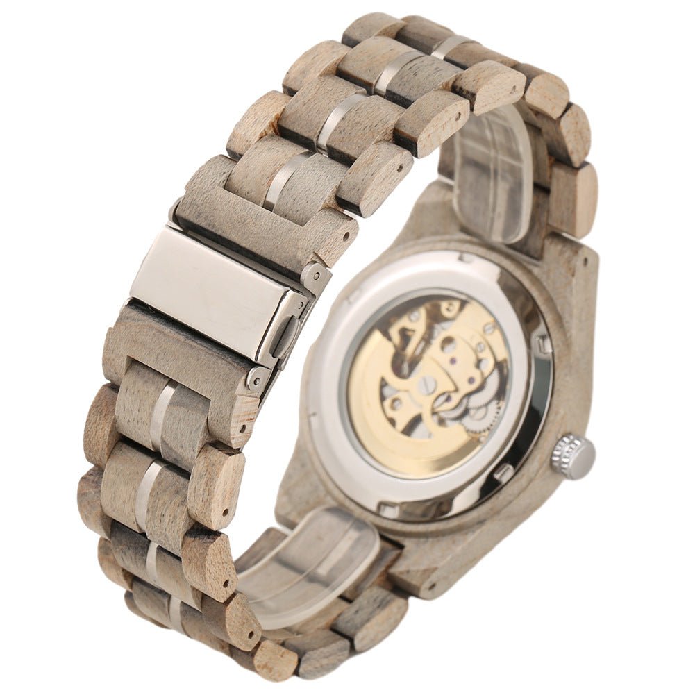 Openwork Roman Dial Automatic Mechanical Mens Watch - RALO COLLECTION STUDIO