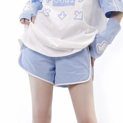 Original Anime-style Short-sleeve T-shirt And Shorts Set - RALO COLLECTION STUDIO