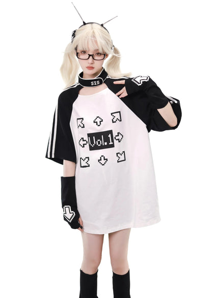 Original Anime-style Short-sleeve T-shirt And Shorts Set - RALO COLLECTION STUDIO