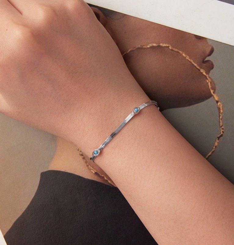 Original Turquoise Devil's Eye Bracelet For Men And Women - RALO COLLECTION STUDIO