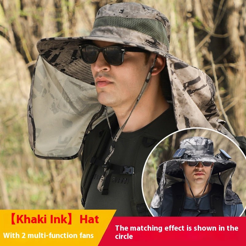 Outdoor Fan Hat Multi-purpose Rechargeable Wind - RALO COLLECTION STUDIO