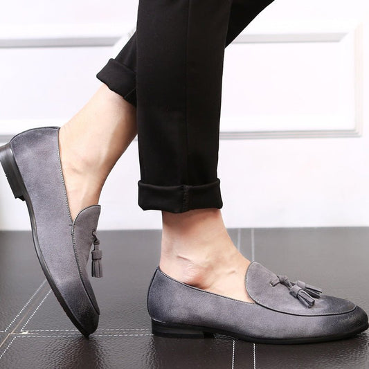 Pea shoes leather shoes for men - RALO COLLECTION STUDIO