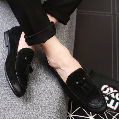 Pea shoes leather shoes for men - RALO COLLECTION STUDIO