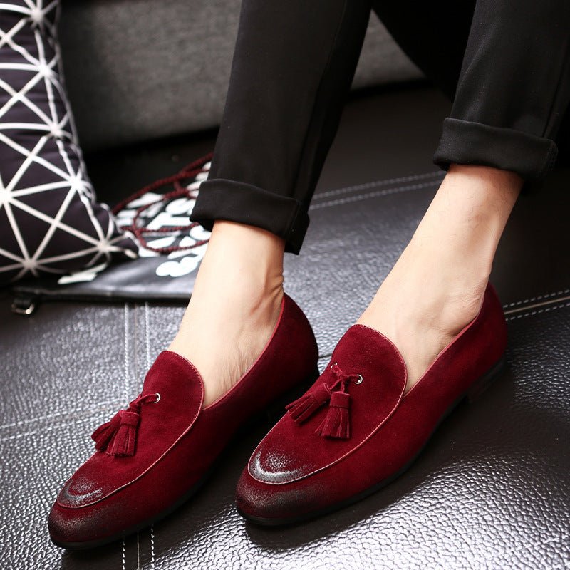 Pea shoes leather shoes for men - RALO COLLECTION STUDIO