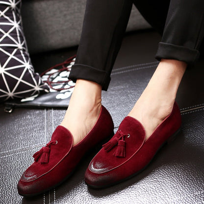 Pea shoes leather shoes for men - RALO COLLECTION STUDIO