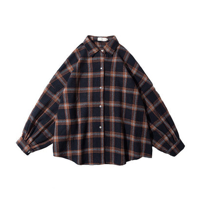 Plaid casual long sleeve shirt men - RALO COLLECTION STUDIO
