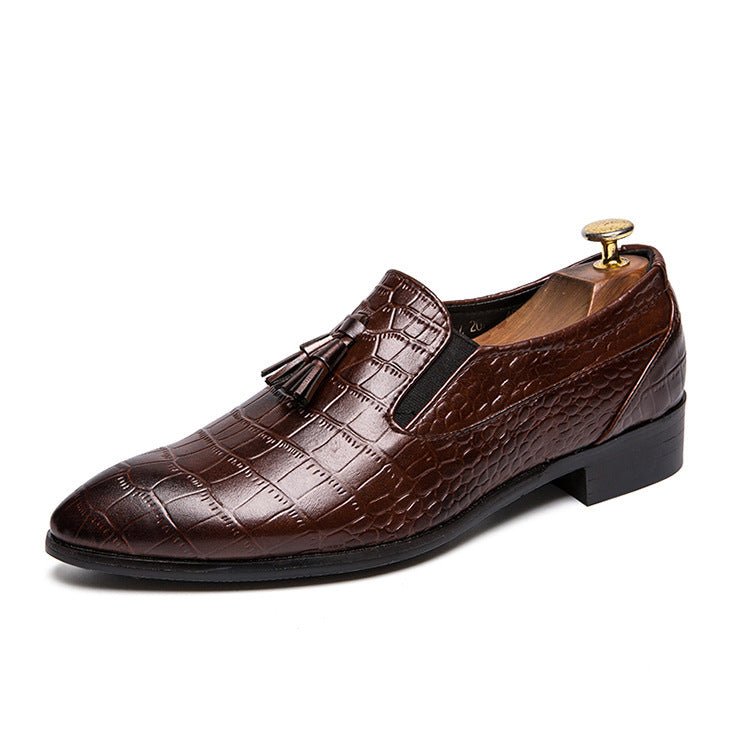 Pointed leather shoes for men - RALO COLLECTION STUDIO