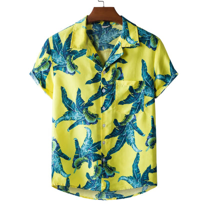 Printed Short-sleeved Shirt For Men - RALO COLLECTION STUDIO