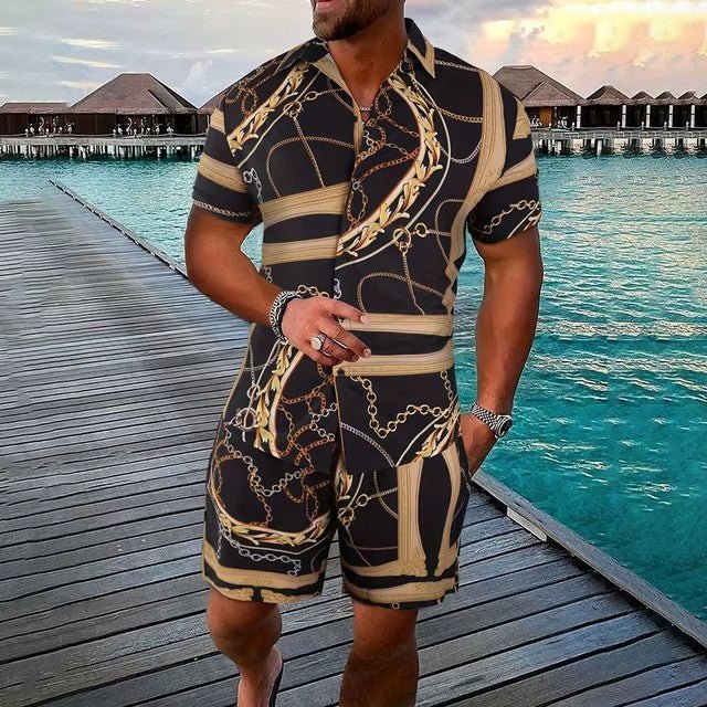Printed Trendy Casual Sportswear Set - RALO COLLECTION STUDIO