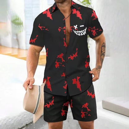 Printed Trendy Casual Sportswear Set - RALO COLLECTION STUDIO