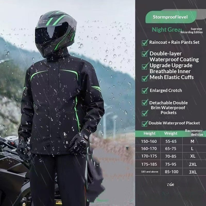 Raincoat And Rain Pants Set Electric Bike Raincoat - RALO COLLECTION STUDIO