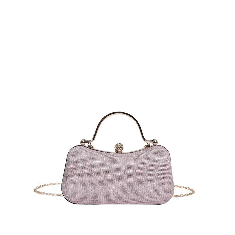 Ralo Élégance Chain-Lock Evening Bag - RALO COLLECTION STUDIO