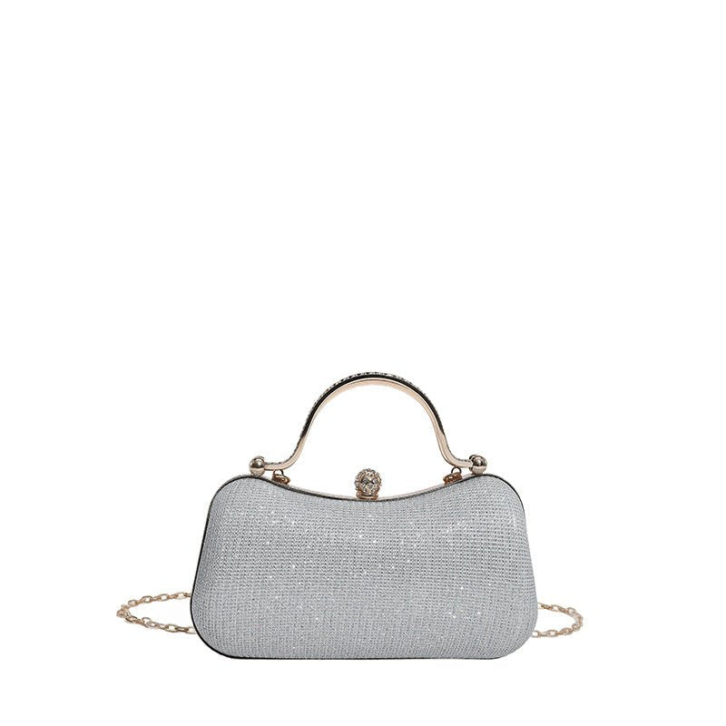 Ralo Élégance Chain-Lock Evening Bag - RALO COLLECTION STUDIO