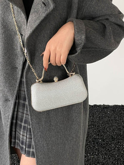 Ralo Élégance Chain-Lock Evening Bag - RALO COLLECTION STUDIO