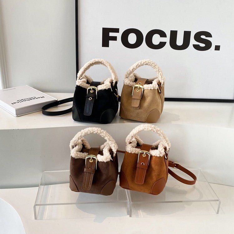 Ralo Retro Plush Luxe Crossbody Bag - RALO COLLECTION STUDIO