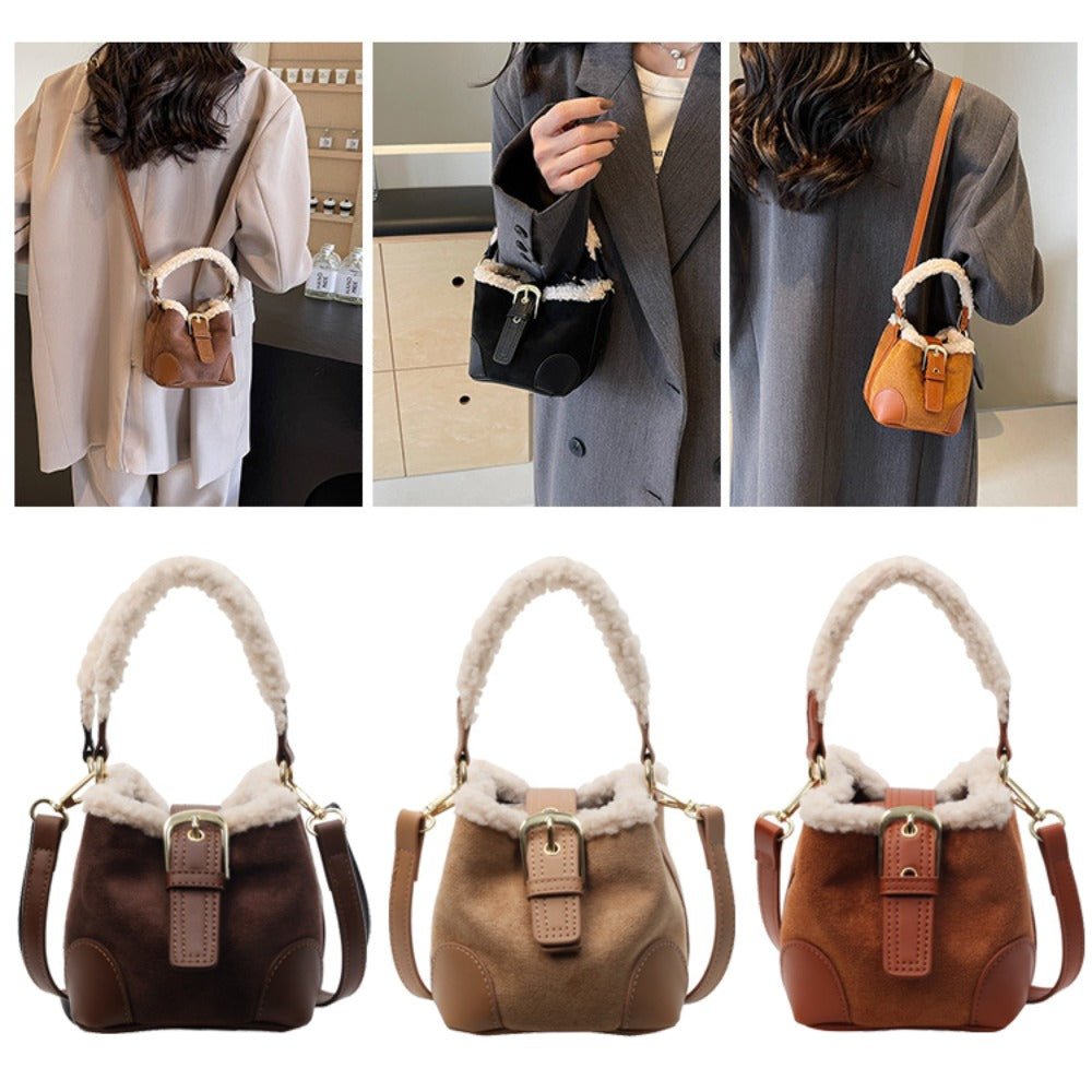 Ralo Retro Plush Luxe Crossbody Bag - RALO COLLECTION STUDIO