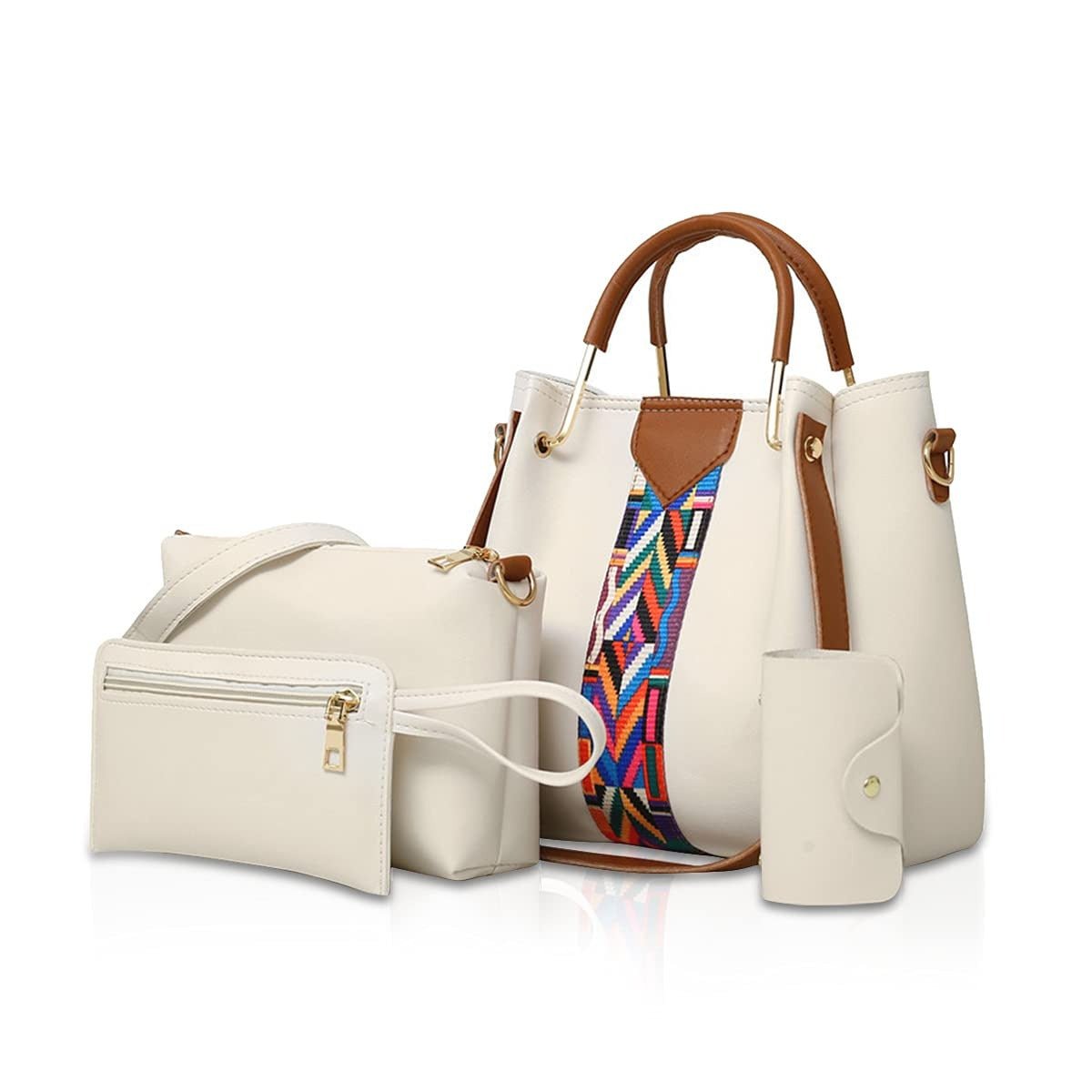 Ralo Signature 4-Piece Handbag & Crossbody Set - RALO COLLECTION STUDIO