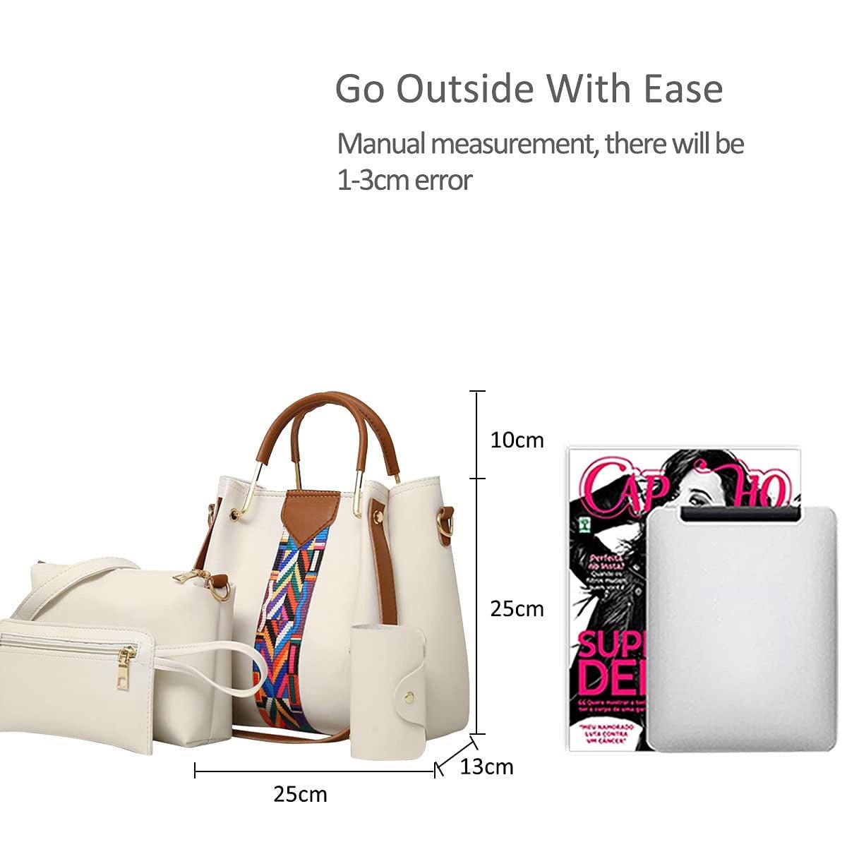 Ralo Signature 4-Piece Handbag & Crossbody Set - RALO COLLECTION STUDIO